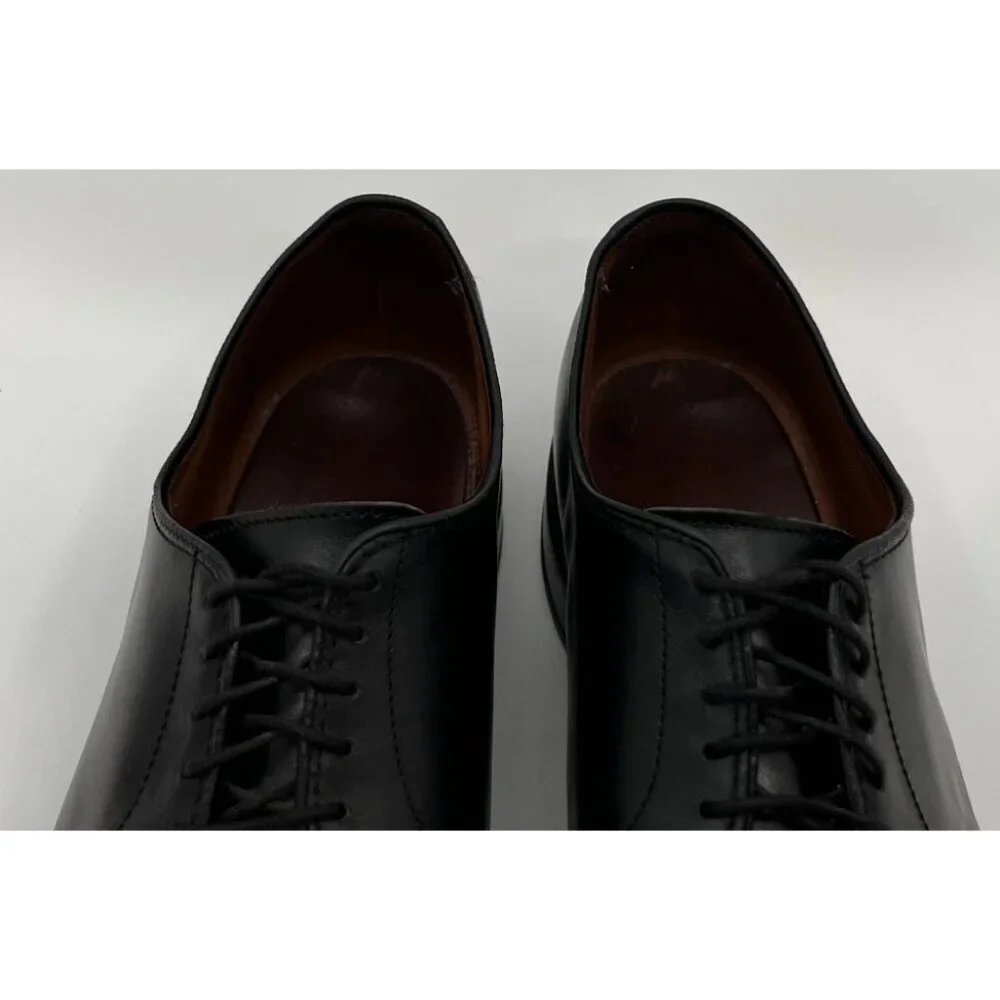 Allen Edmonds Delray Men’s Oxford Split-Tow Black Leather Dress Shoes Size 9.5D